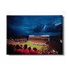 Virginia Tech Hokies Lane Stadium Night Canvas
