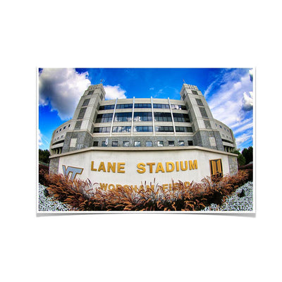 Virginia Tech Hokies Lane Stadium Photo Print