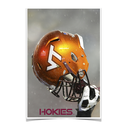 Virginia Tech Hokies - Helmet Held High
